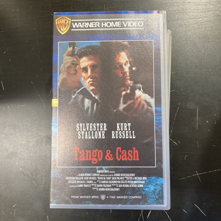 Tango & Cash VHS (VG+/M-) -toiminta-